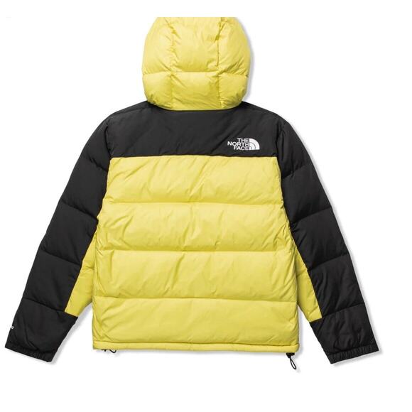 The North Face HMLYN 550 Down Parka Jacket Yellow Black Men Size XXL 2XL NWT TNF - Picture 2 of 9